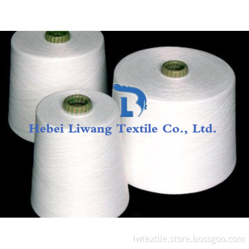 100% Polyester Ring Spun Knitting and Weaving Single Yarn